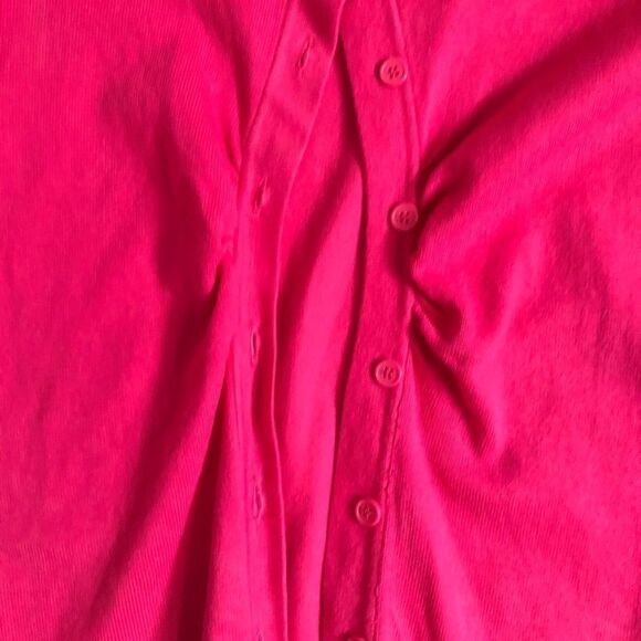 Motherhood Maternity Pink Cardigan Sweater Size M - Picture 2 of 4